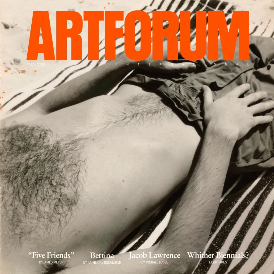 Artforum dergi kapağı