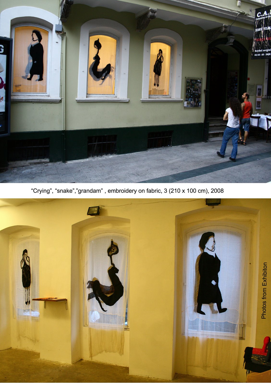 Solo Exhibition at Apartment Project — Geçiş Töreni Yok / No Ceremony for Transition, 2008