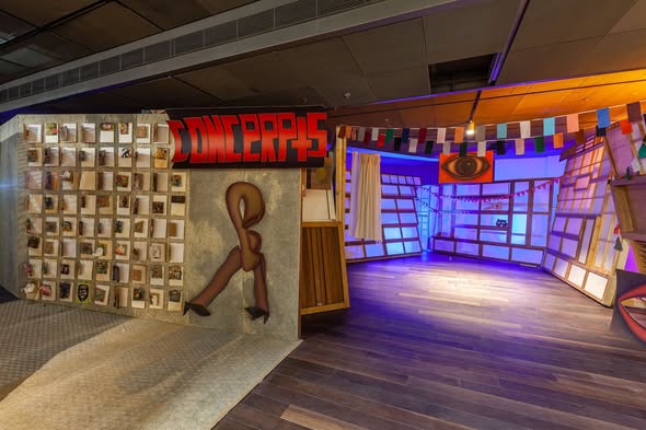16th Istanbul Biennial — WORLDMON installation detail